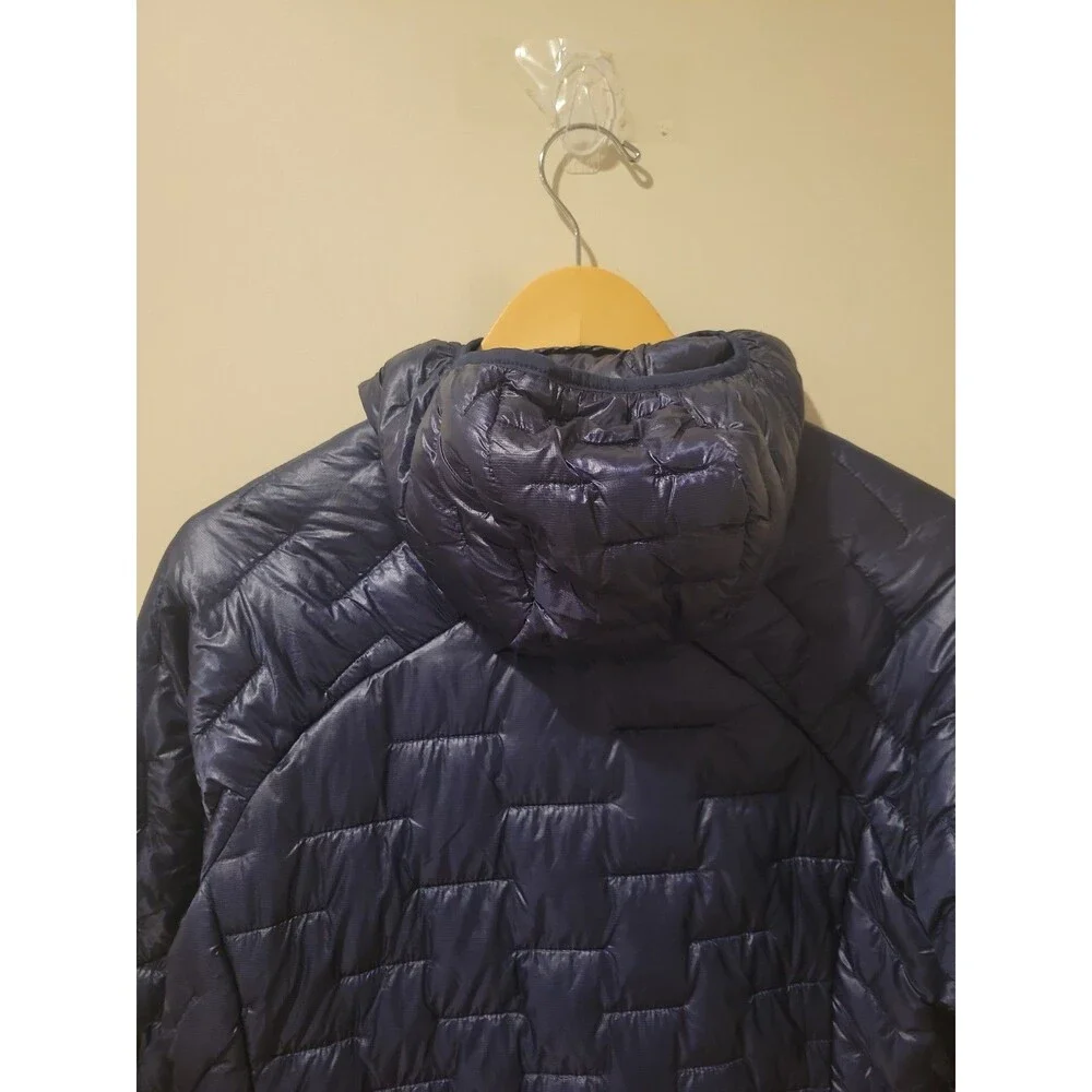 Patagonia Micro Puff Hooded Jacket Women's XS Navy Lightweight Insulated Outdoor - Picture 6 of 13